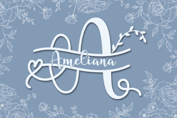 Ameliana Monogram in Web Design: A Hands-On Typeface Review