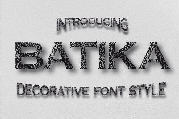 Batika Font Review: Elegant Decorative Typeface for Web Design