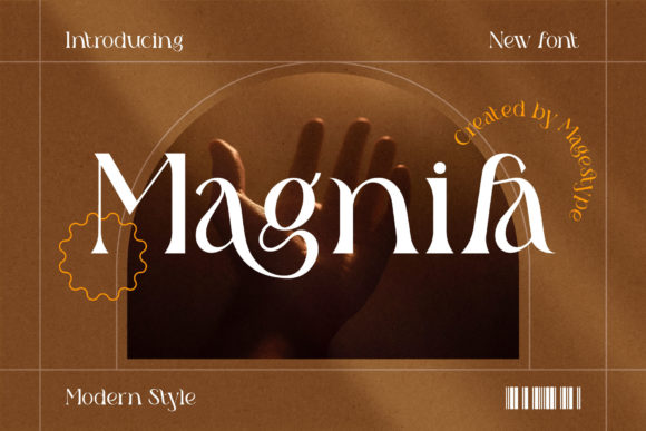 Magnifa: A Serif Typeface with Modern Elegance for Branding
