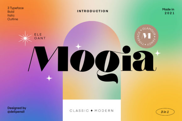 Mogia Serif Font: A Campaign Design Review for Bold Brand Visuals