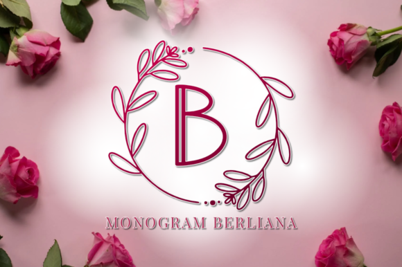 Monogram Berliana: A Decorative Font That Elevates Small Business Branding