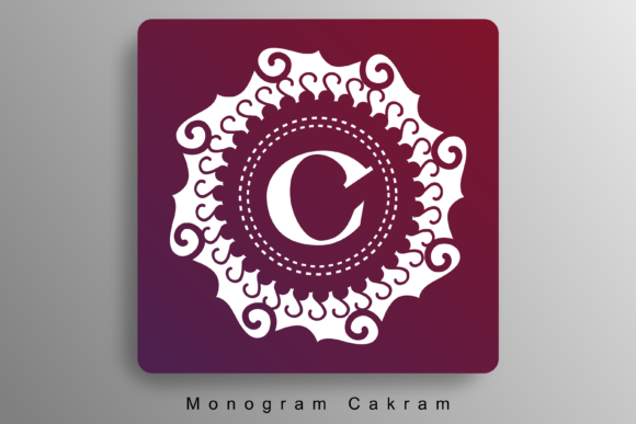 Monogram Cakram: A Decorative Font That Transforms Brand Identity