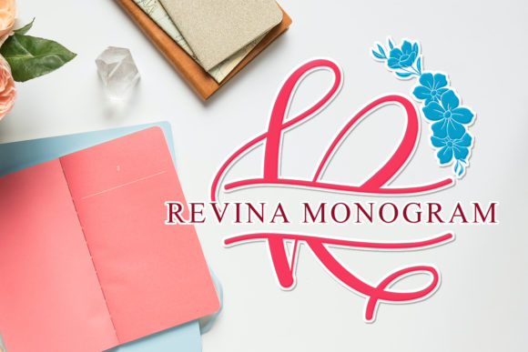 Revina Monogram Brings Delicate Romance to Campaign Design