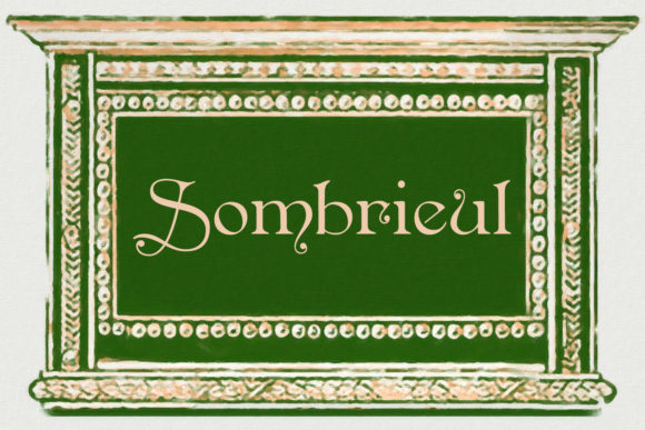 Sombrieul: A Serif Font for Polished Brand Visuals