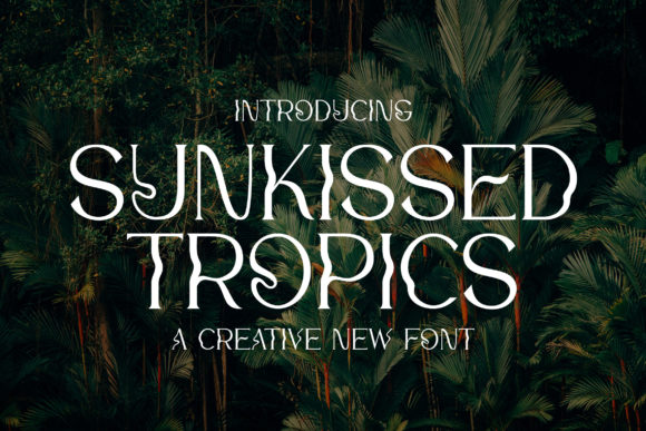 Sunkissed Tropics: A Display Serif That Elevates Brand Storytelling
