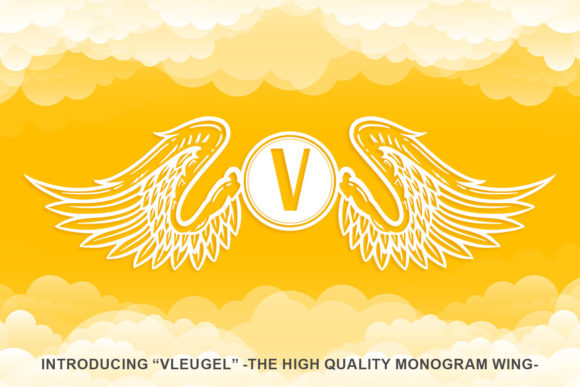 Vleugel Monogram Brings Delicate Elegance to Boutique Branding