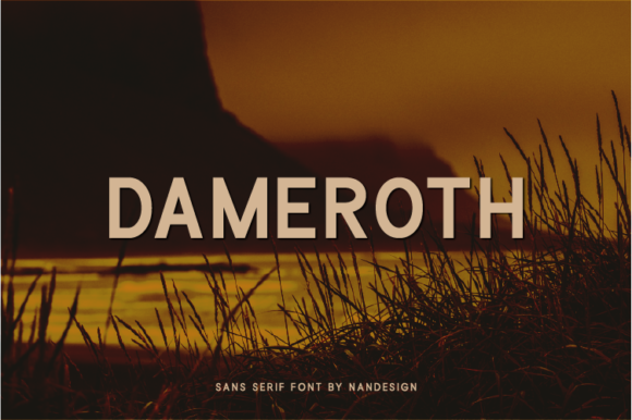 Why Dameroth Is the Sans Serif Font Your Craft Shop Needs