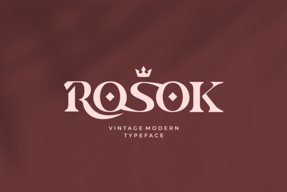 Why Rosok Is the Serif Font Your Brand Needs