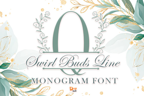 Why Swirl Buds Line Monogram Changed My Approach to Decorative Web Typography