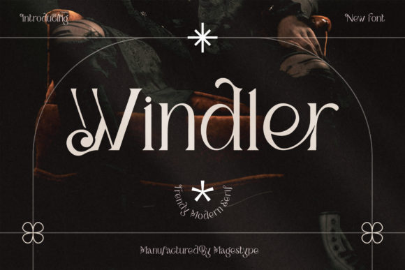 Windler: A Modern Serif Font Built for Elegant Brand Projects