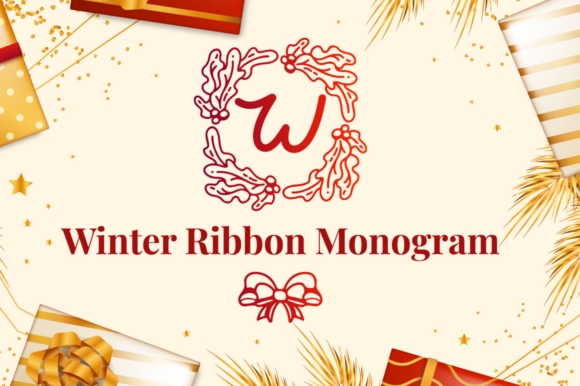 Winter Ribbon Monogram: A Designer's Review