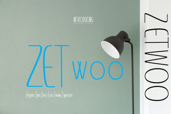 ZETwoo Sans Serif Typeface for Small Business Branding That Stands Out